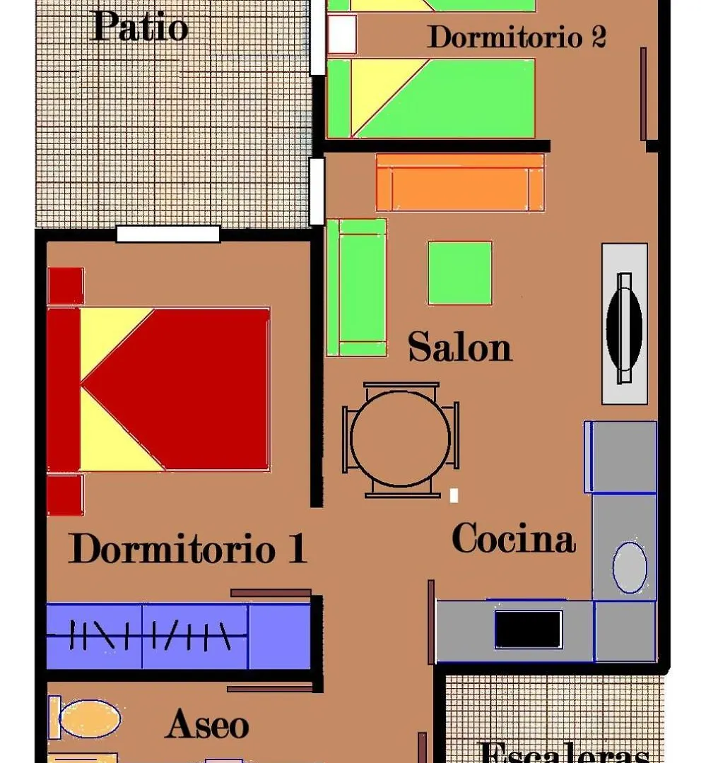 Apartamento Verde, Tranquilo, 2 D, Parking Opcional Seville Apartment